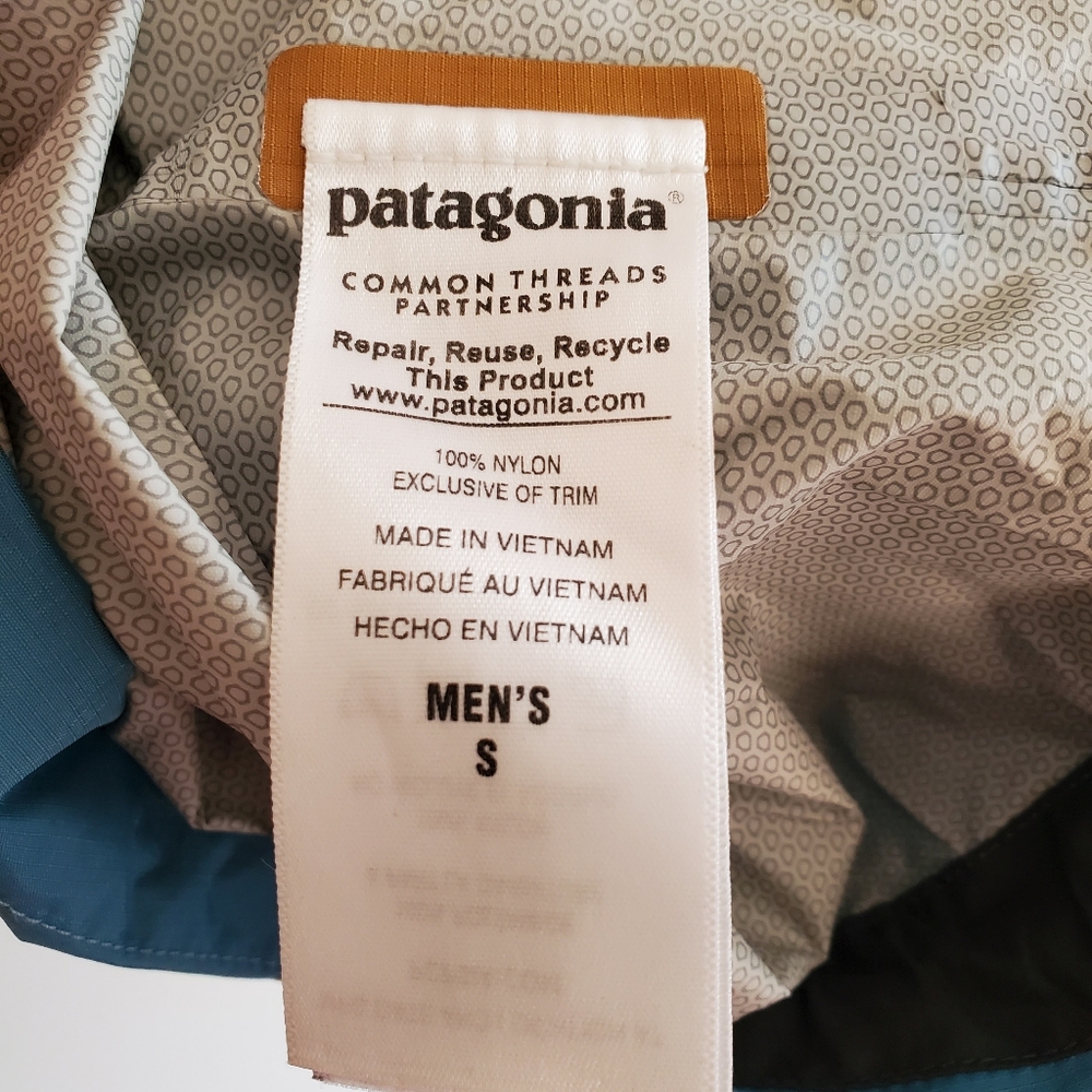 PATAGONIA | Torrentshell Overhead Quarter Zip Front Pocket Jacket (Size S) - Picture 7 of 7